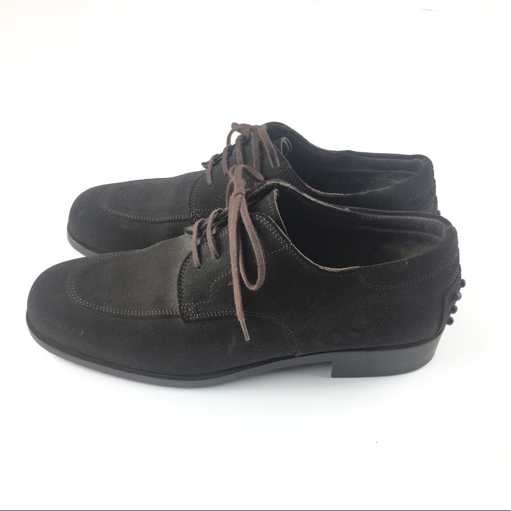 Tod's Womens Suede Lace Up Casual Sneakers - Picture 4 of 8